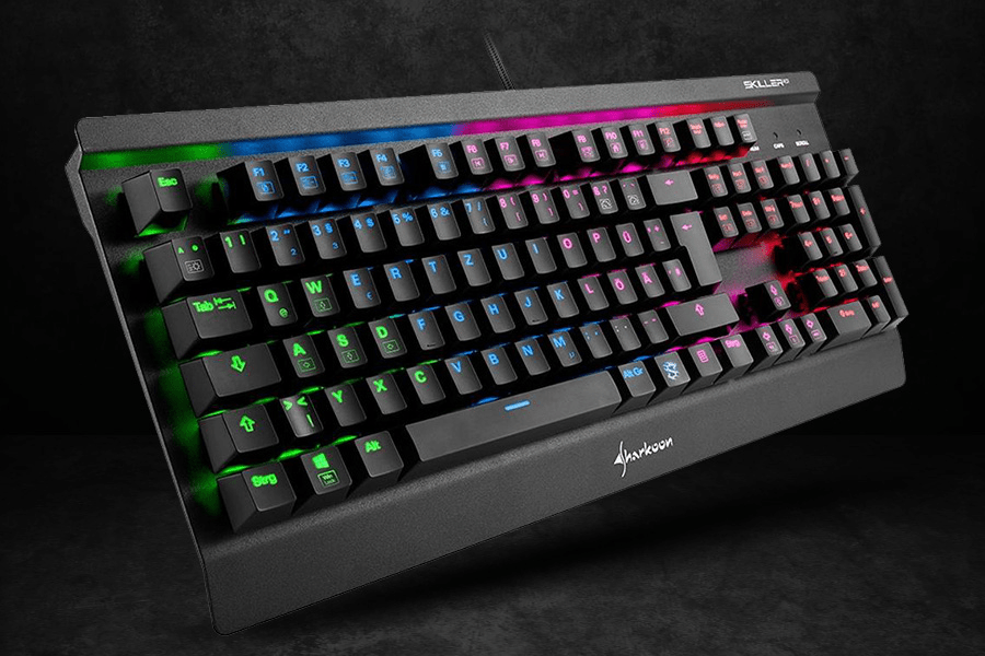 Teclado Gamer Mecânico RGB – Sharkoon