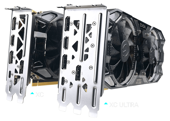 EVGA RTX 2080 TI XC Ultra Gamer possui 5 conexões