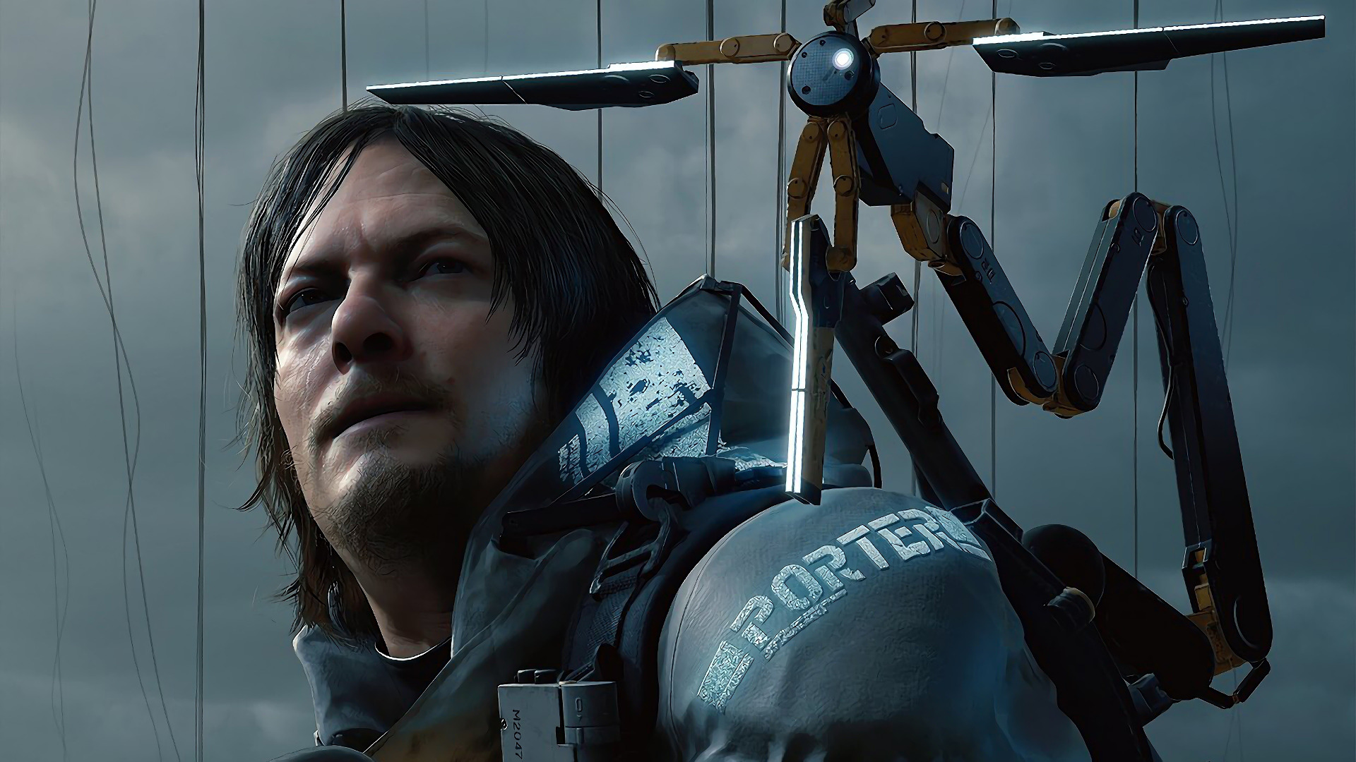 Sam Bridges em Death Stranding.