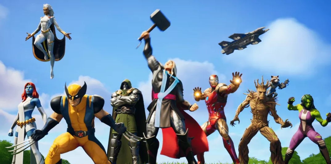 Fortnite anuncia 4ª temporada com Super-Heróis da Marvel