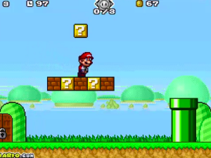 Imagem Super Mário Bros antigamente