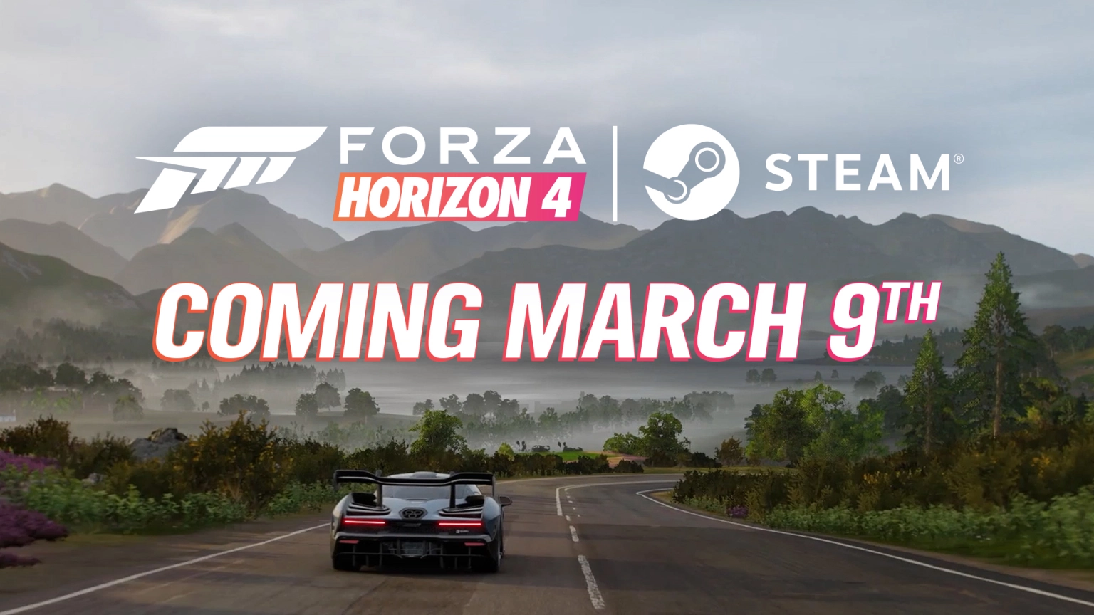 Forza Horizon 4 chega na Steam em 9 de março