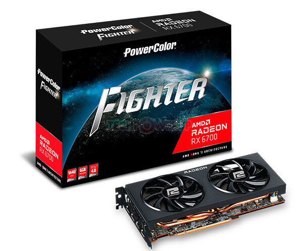 placa de vídeo AMD RX 6700