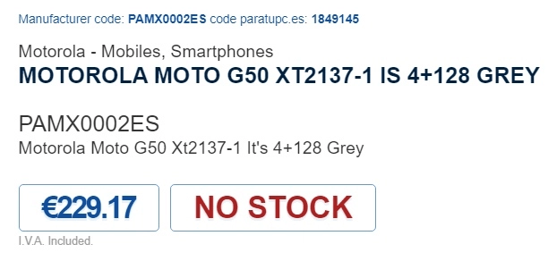 Motorola G50