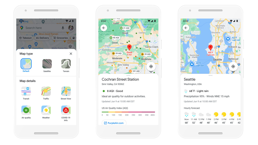 Google anuncia novidades de realidade aumentada e rotas ecológicas para o Maps