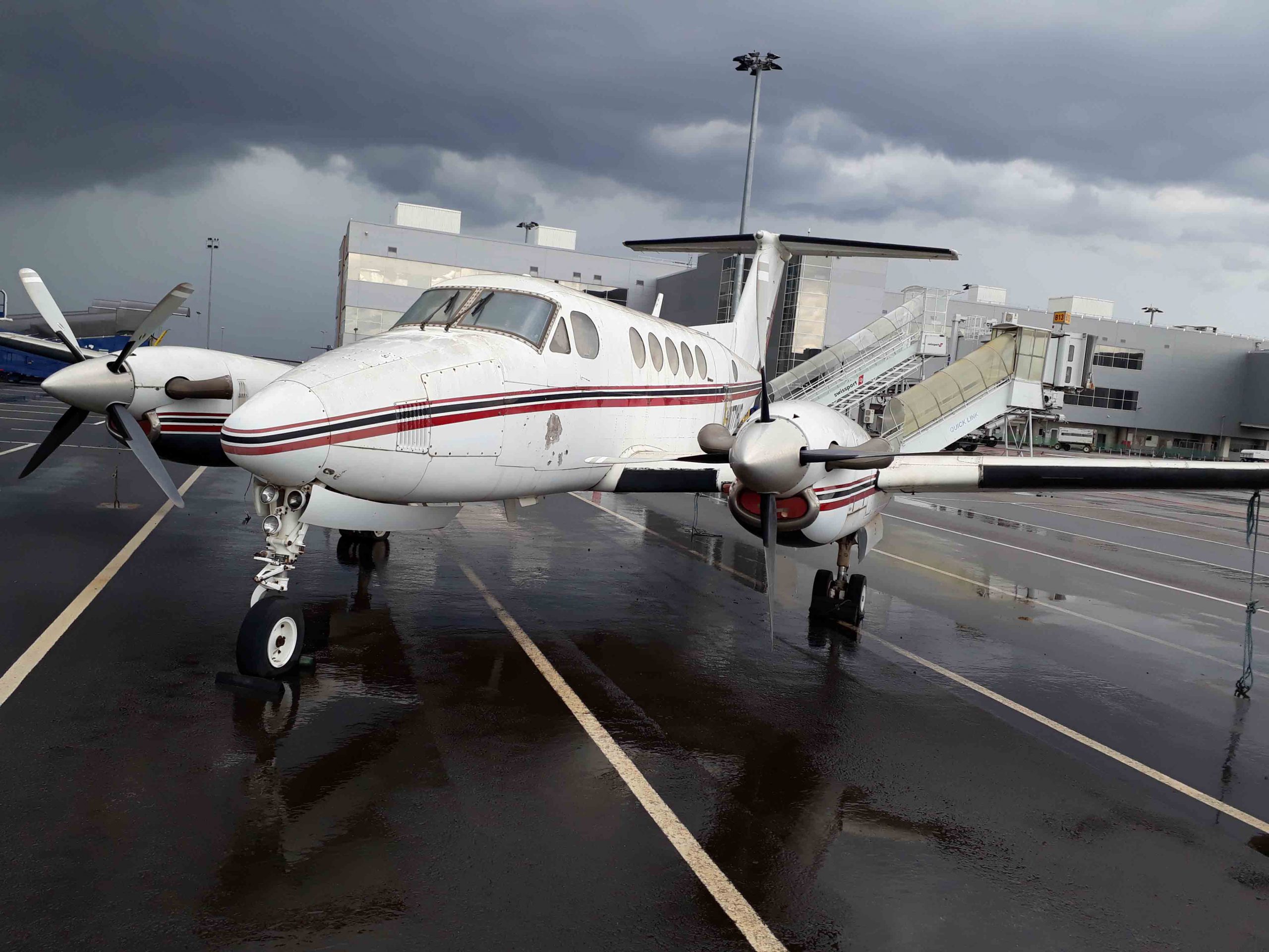 Avião de leilão da Receita Federal