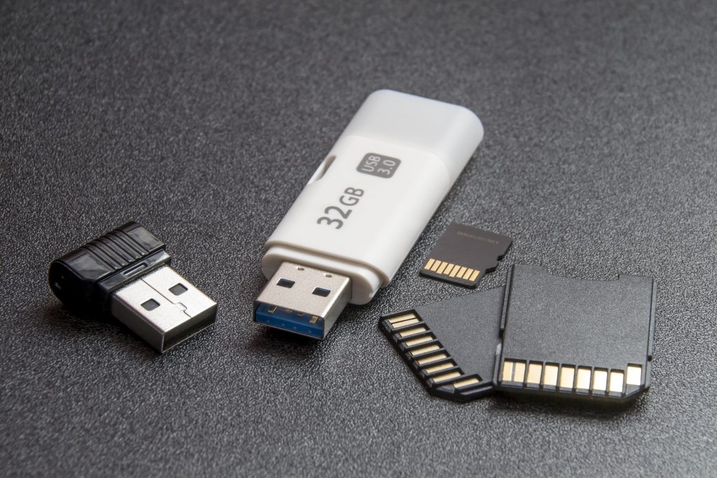 Backup em pendrive