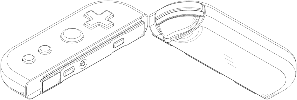 Patente de novo controle para o Nintendo Switch
