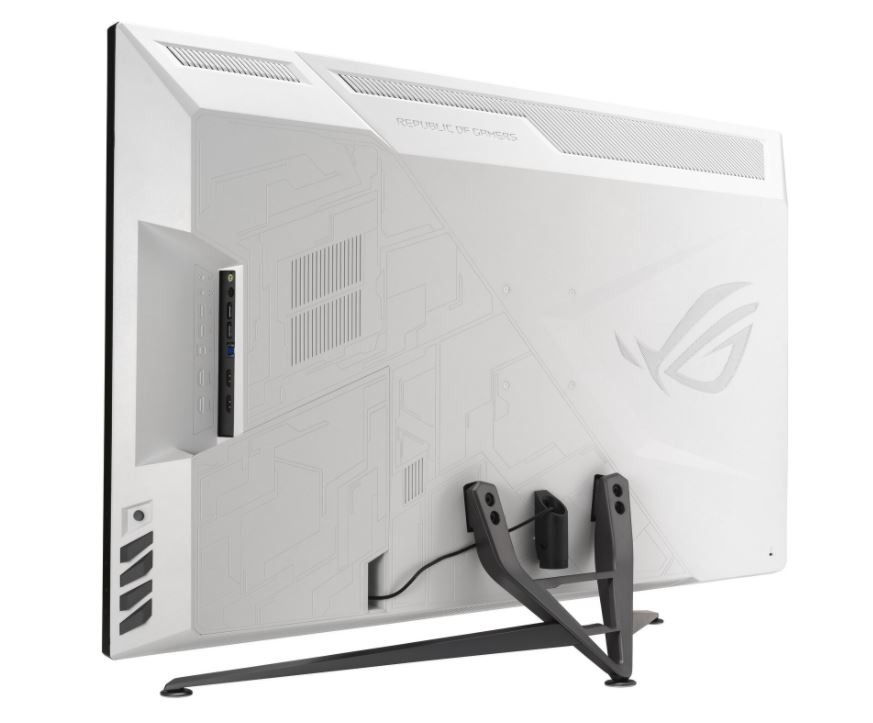 Monitor Asus Rog Strix XG43UQ - Parte traseira