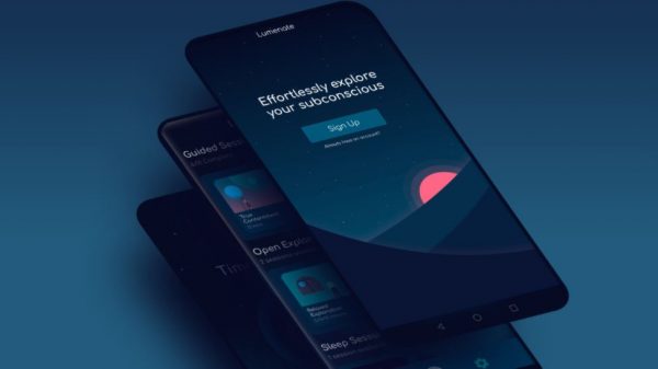 Lumenate - App para viagens psicodélicas