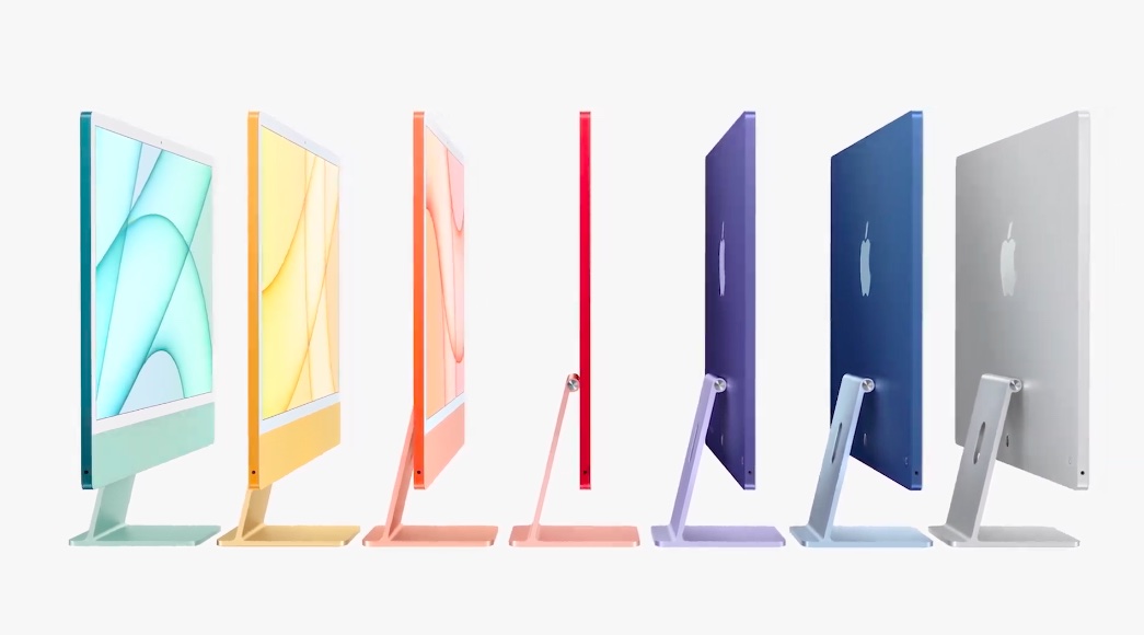 Apple apresenta novo iMac: colorido, mais fino e com chip M1