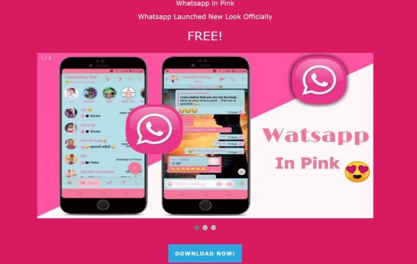 WhatsApp Pink