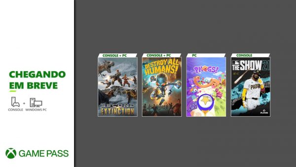 Xbox Game Pass - Novos jogos em abril