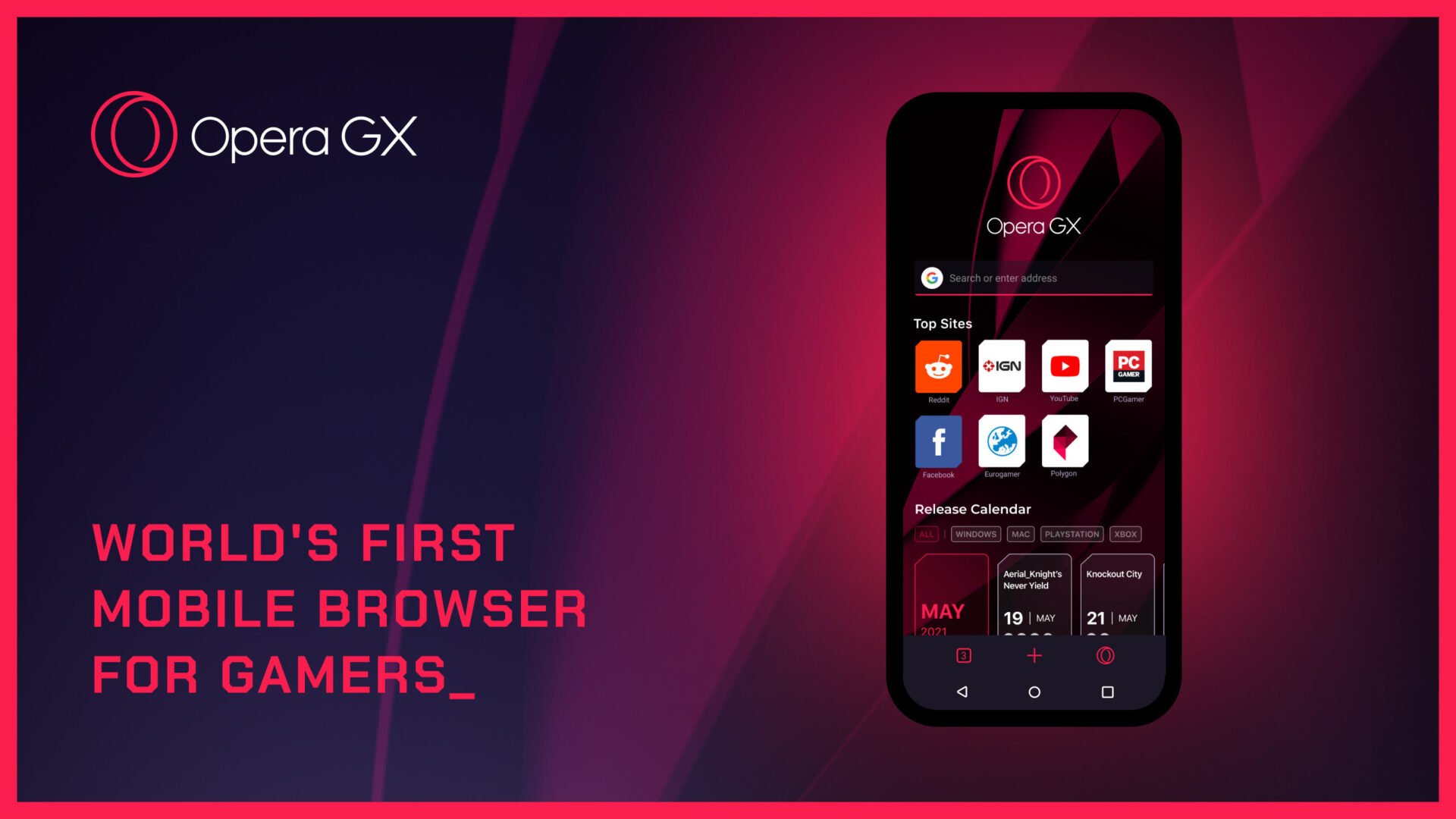 Opera GX: um navegador de celular para gamers