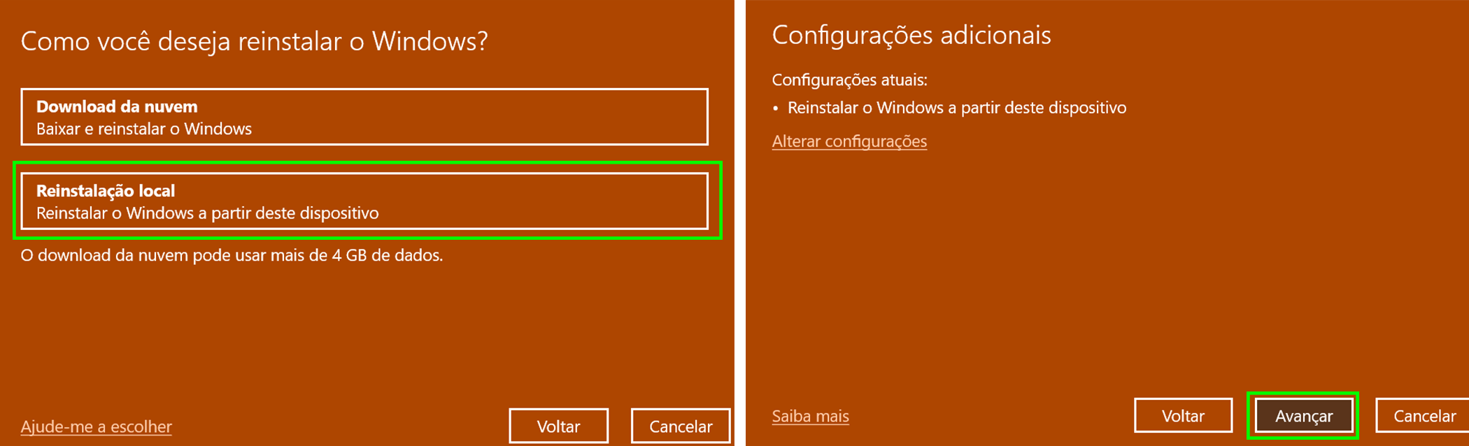 Como formatar o computador com o Windows 10