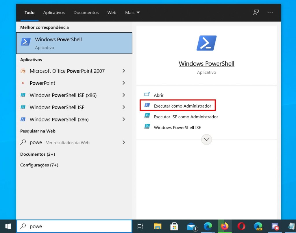 Como verificar se a correção está aplicada no Windows 10 - Passo 1