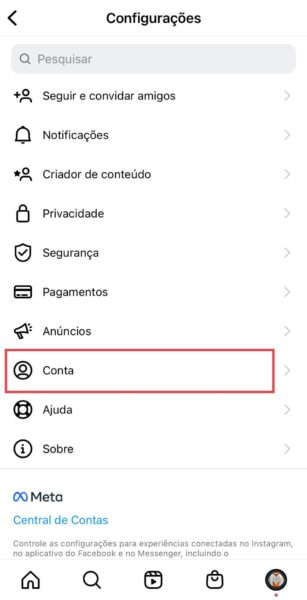 Como excluir a conta do Instagram pelo celuilar