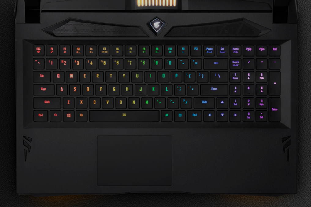 Teclado mecânico RGBB - Aorus17X