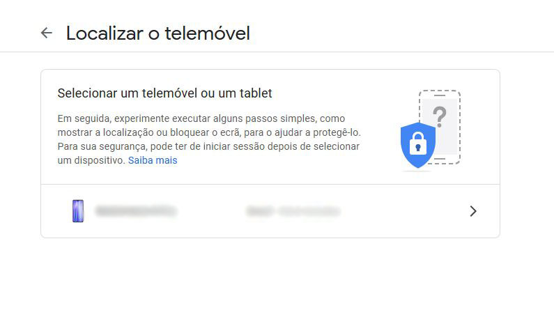 Como bloquear um smartphone Android roubado