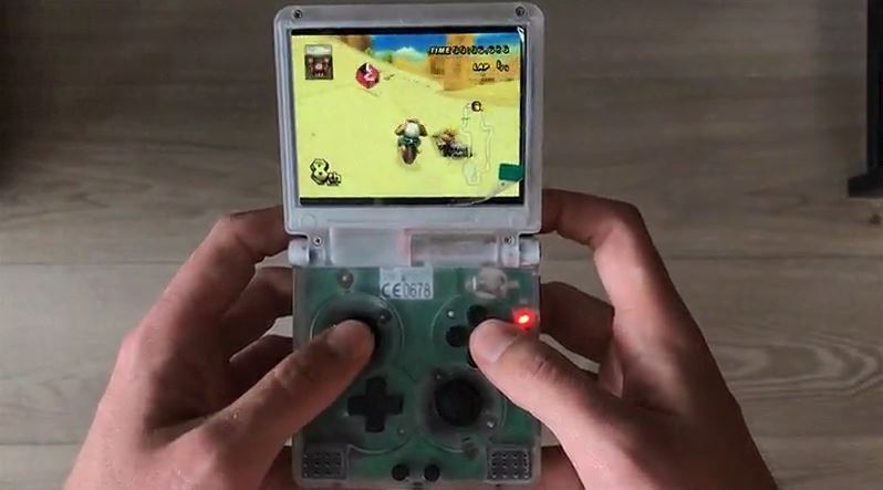 Nintendo Wii é modificado e vira um Game Boy