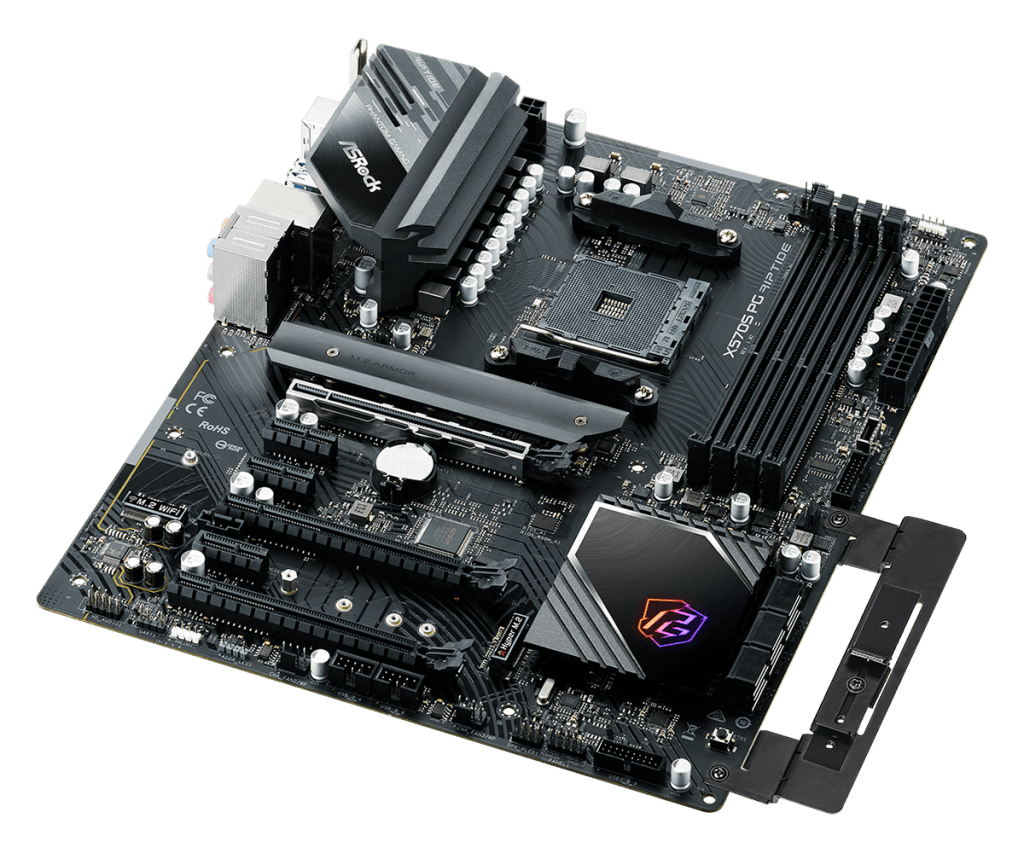 ASRock anuncia placa-mãe com suporte para evitar desnível de placa de vídeo