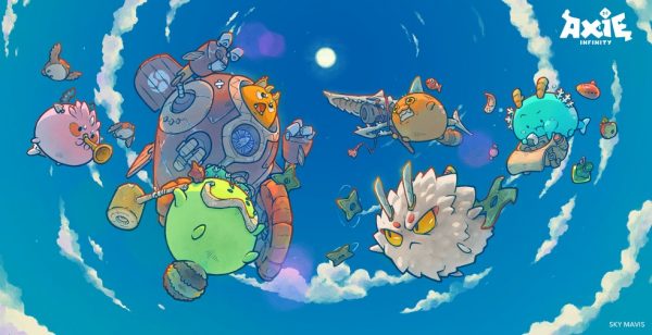 Ilustração do jogo Axie Infinity