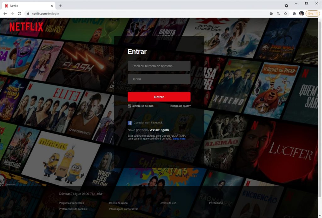 Como acessar as categorias escondidas da Netflix - Passo 3