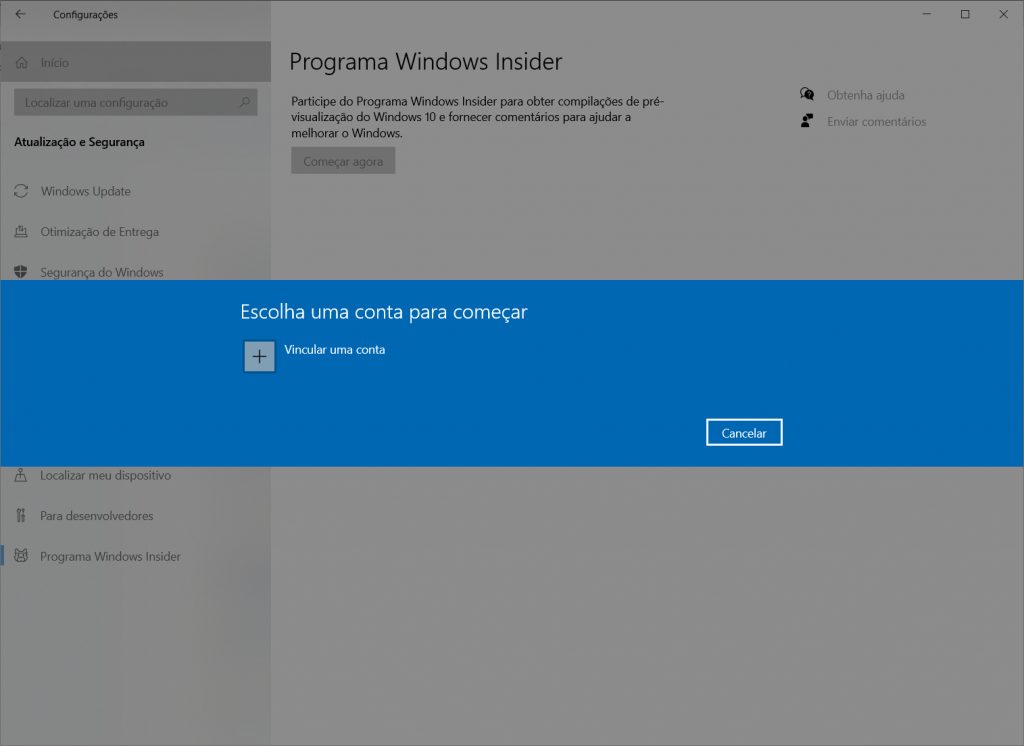 Como testar o Windows 11 Beta - Passo 3