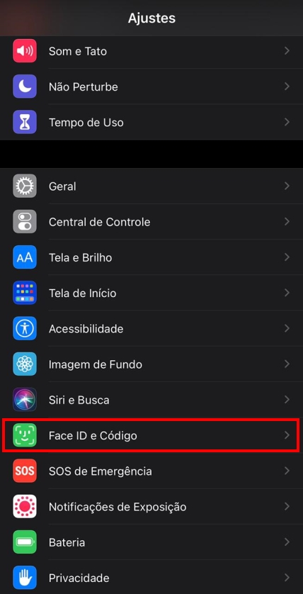 Como tirar a senha do iPhone - Passo 1