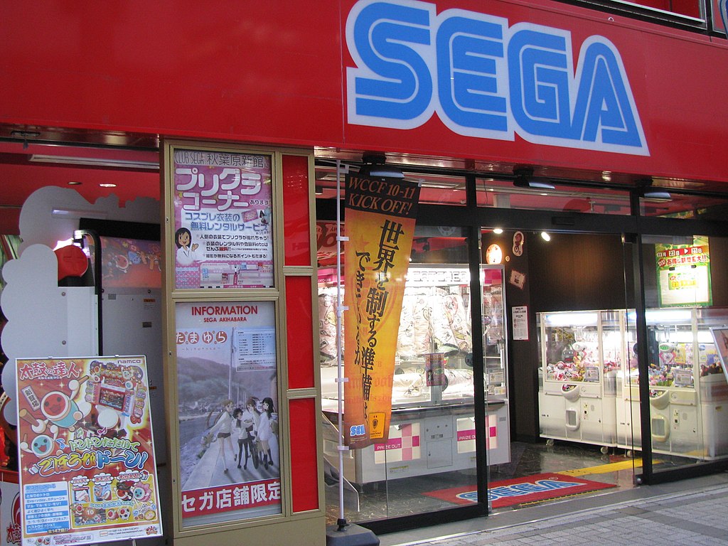 Sega é processada por causa de máquina de pegar prêmios