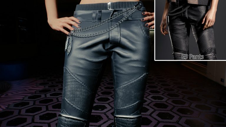 Roupa feminina V Cyberpunk 2077