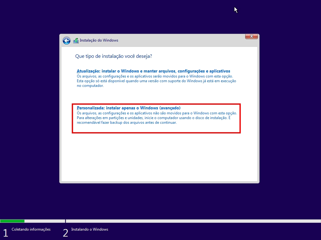 Como fazer uma instalação limpa do Windows 11 - Passo 6