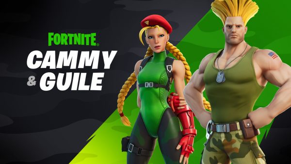 Fortnite Cammy e Guile