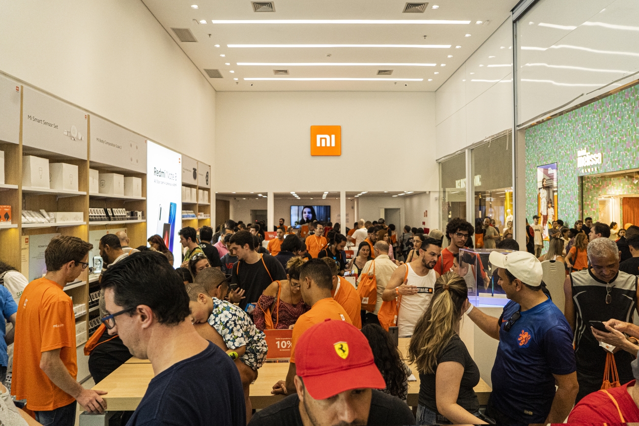 Loja física da Xiaomi no Brasil