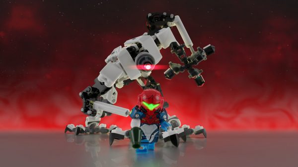 Projeto de Lego baseado no game Metroid Dread