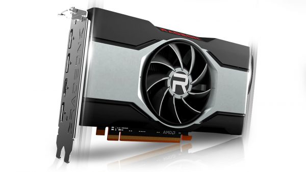 Imagem da GPU RX 6600 XT da AMD