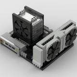 Fã cria réplica incrível de PC em Lego que pode virar brinquedo real