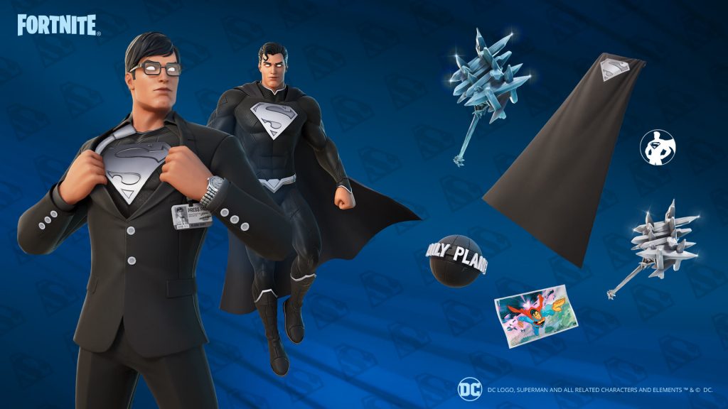 Um pássaro? Um avião? Não, é o Superman em Fortnite mesmo