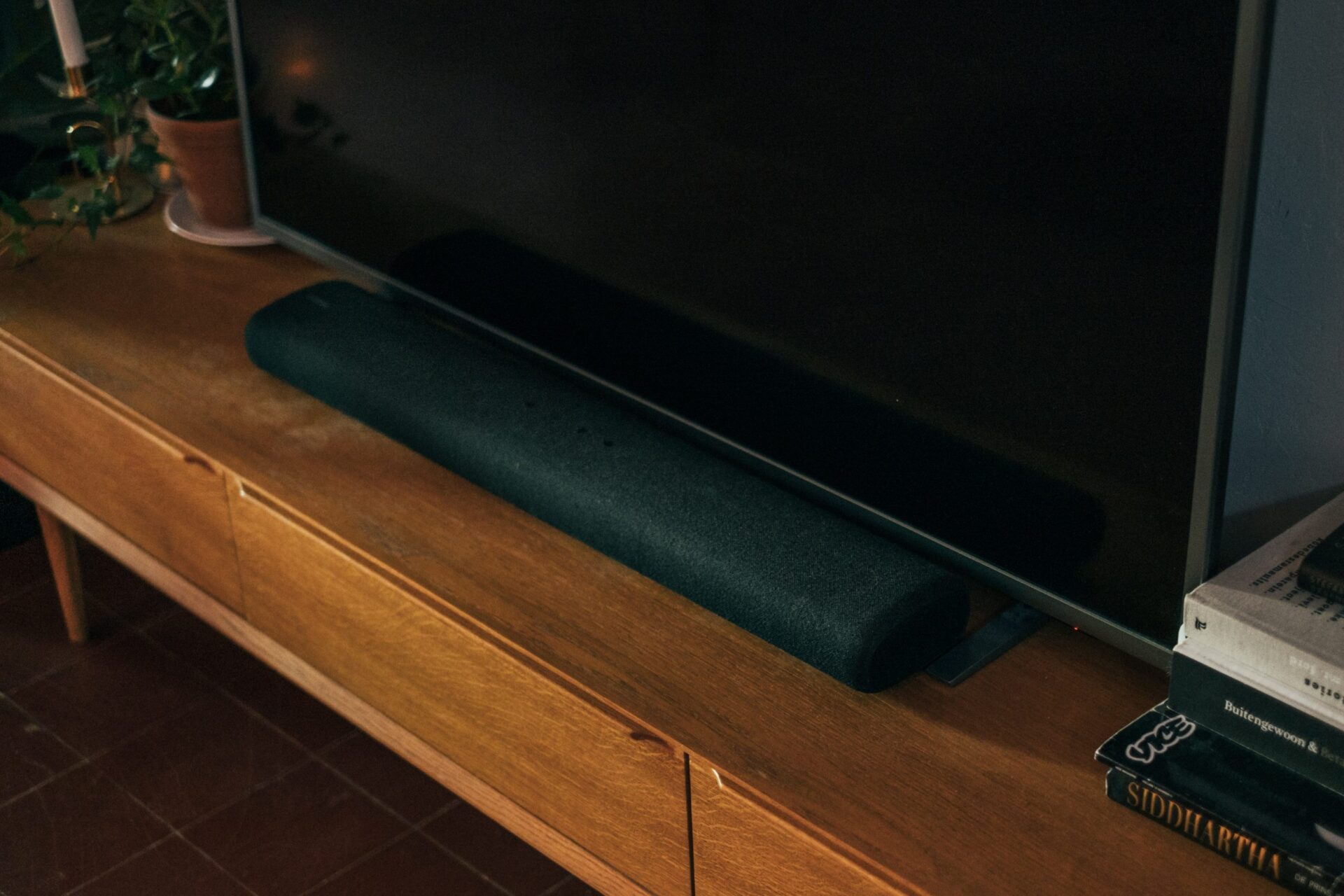 Foto de uma soundbar