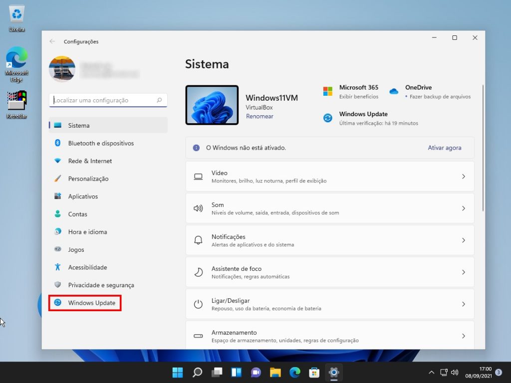 Como deixar de receber novas builds do Windows 11 - Passo 1