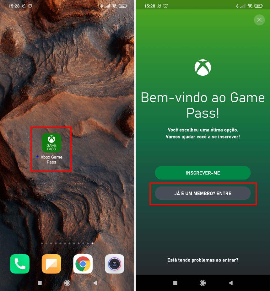 Como jogar com o Xbox Cloud Gaming no celular - Passo 1