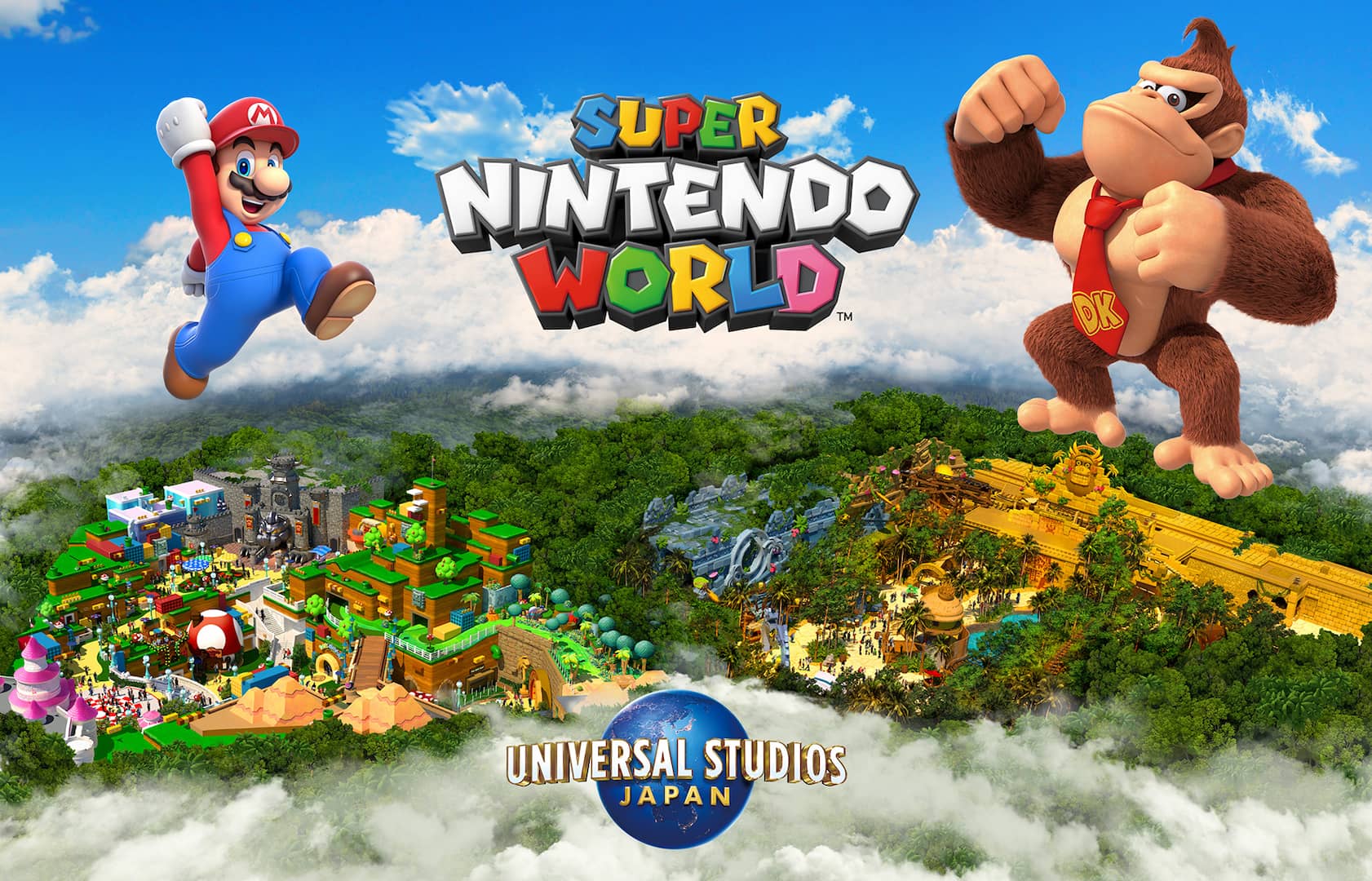 Nintendo confirma Donkey Kong no Super Nintendo World, mas só em 2024