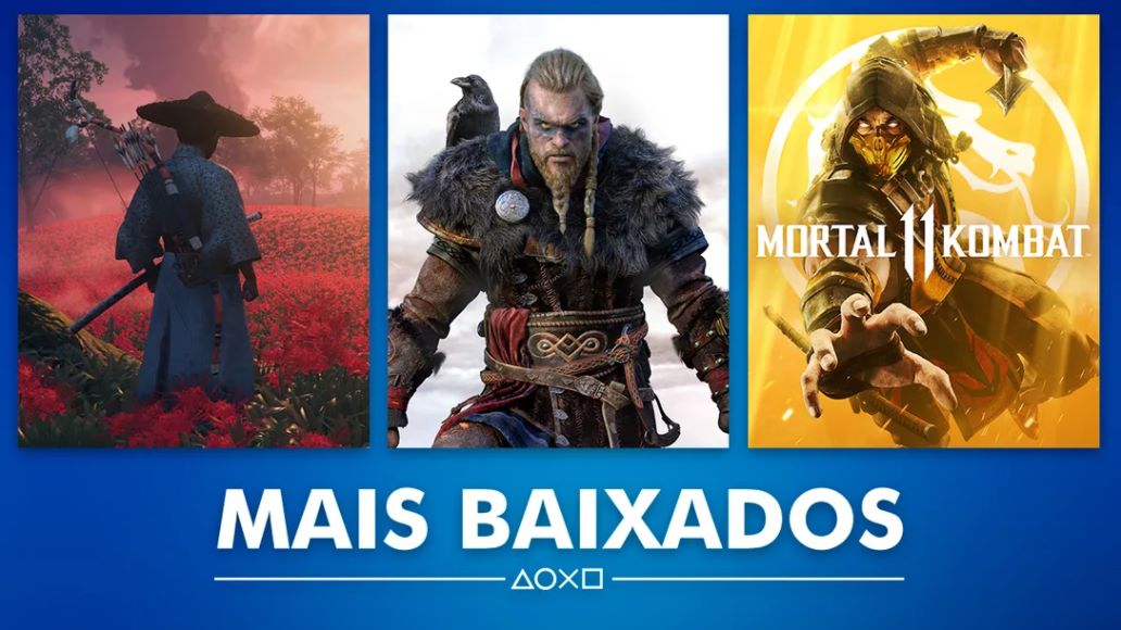 Jogos mais baixados - PlayStation Store