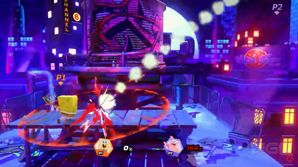 Imagem do game Nickelodeon All-Star Brawl