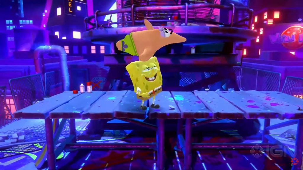 Imagem do game Nickelodeon All-Star Brawl