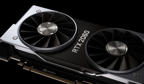 Foto da GPU GeForce RTX 2060 da Nvidia