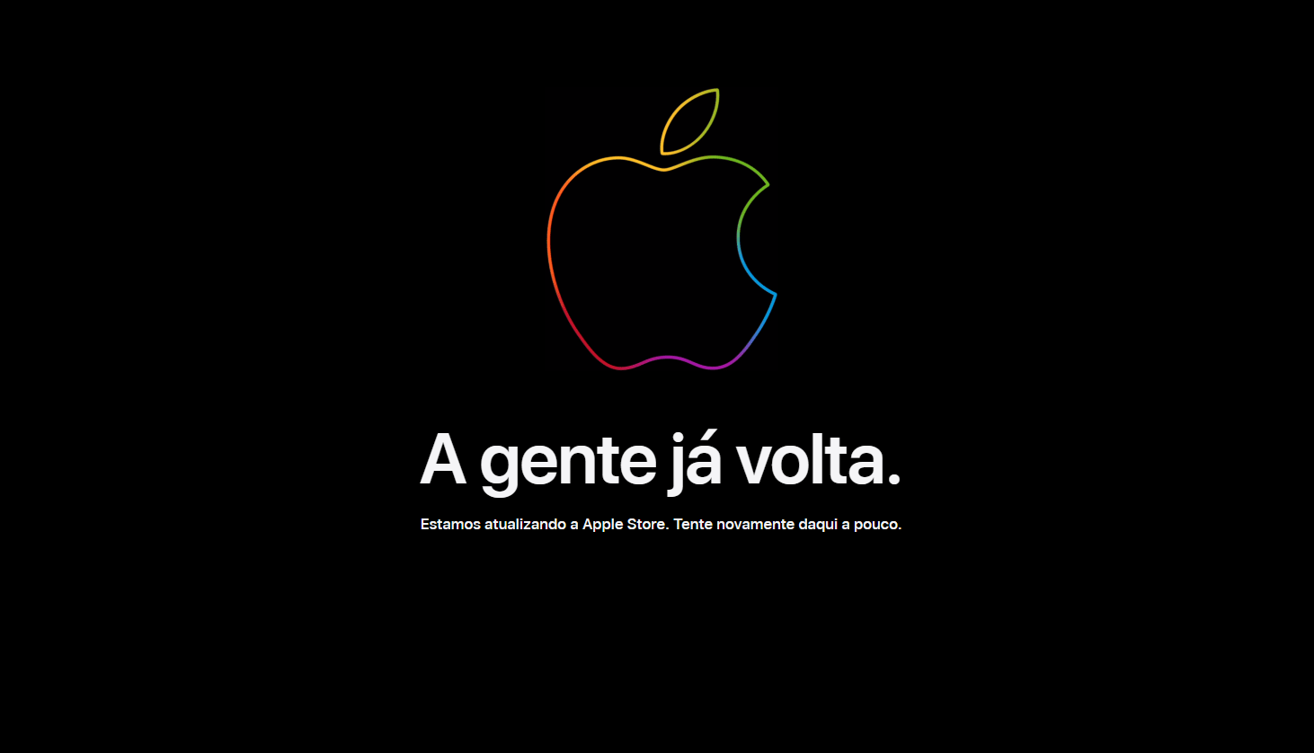 Apple tira loja do ar para preparar chegada do iPhone 13