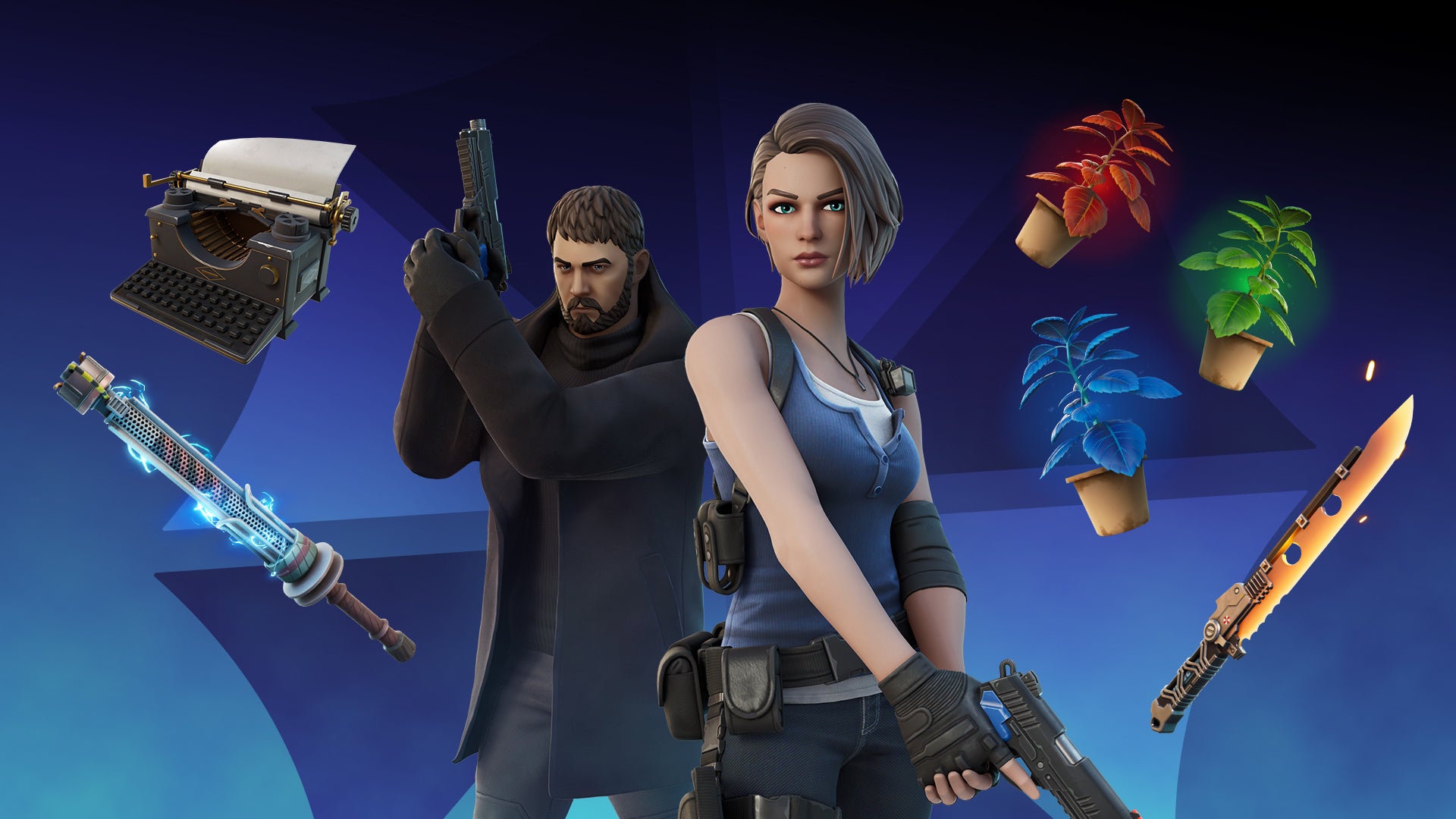 Fortnite faz parceria com Resident Evil e adiciona Chris Redfield e Jill Valentine ao game