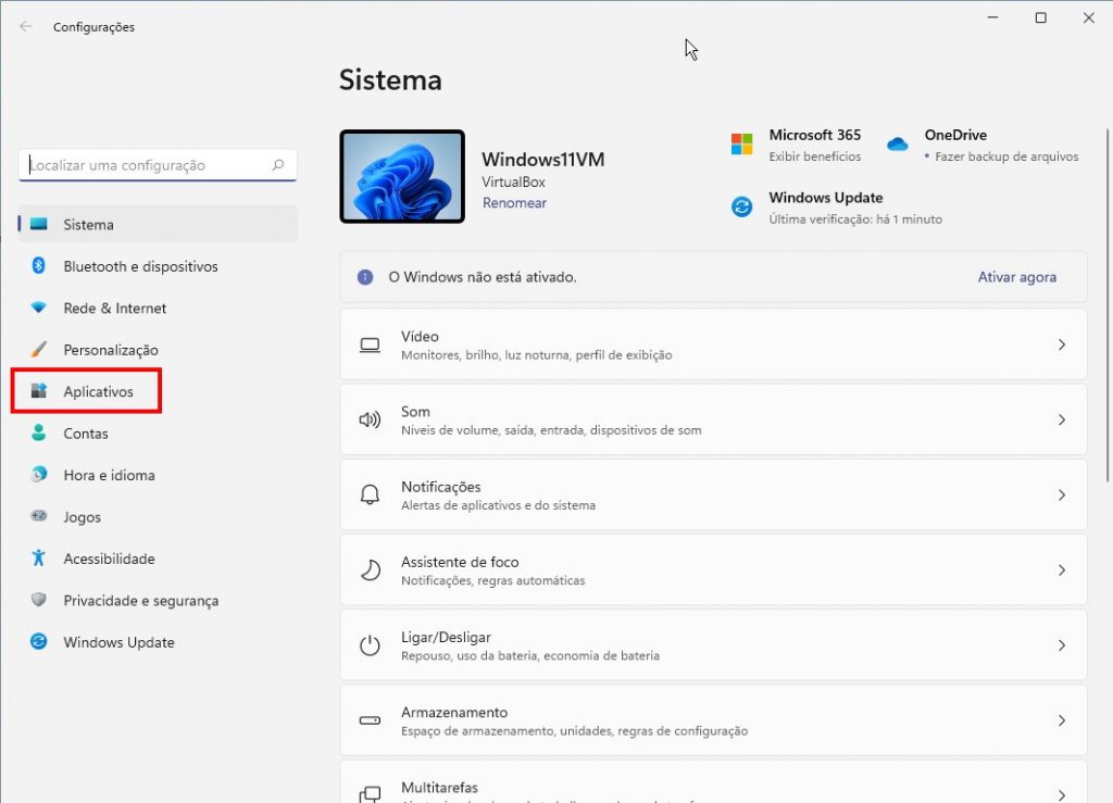 Como mudar o navegador padrão no Windows 11 - Passo 1