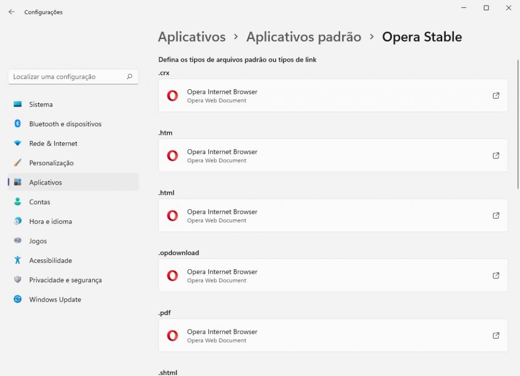 Como mudar o navegador padrão no Windows 11 - Passo 6